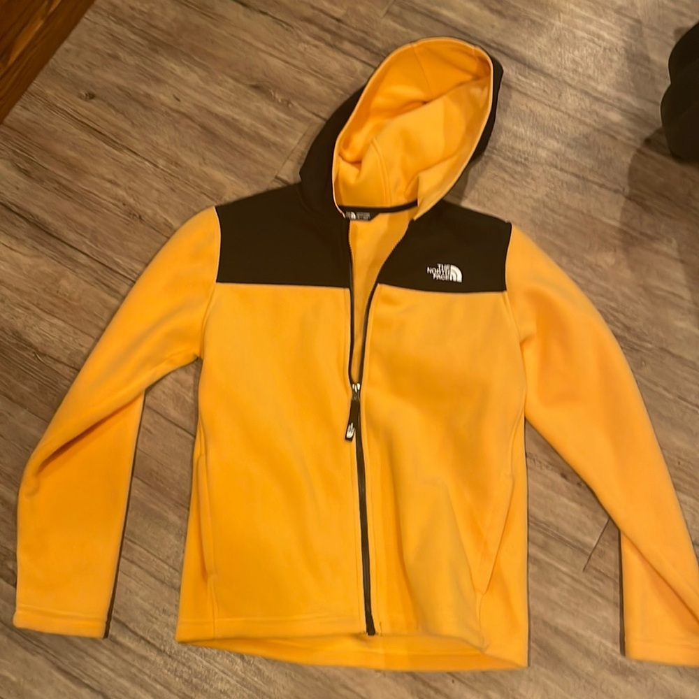 North face fleece hoodie